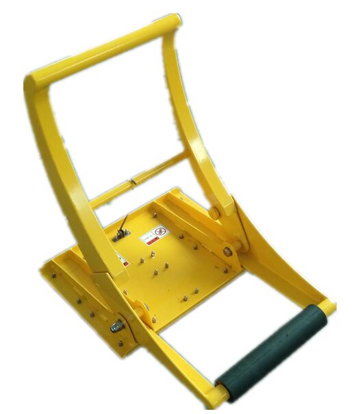 Barriera Veicolare Portatile in Lamiera di Alluminio e Gomma con Design Pieghevole e Leggerezza di 13,4 kg per Strade a Bassa Velocità