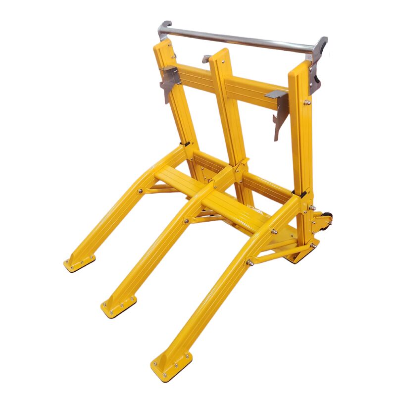 Barricate per veicoli portatili pieghevoli da 25 kg in ingegneria ad alta visibilità giallo per la sicurezza stradale