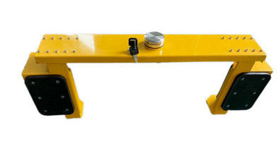 Traffico giallo anti-sliding 5KG pinza ruote per parcheggio sicuro e prevenzione dei furti