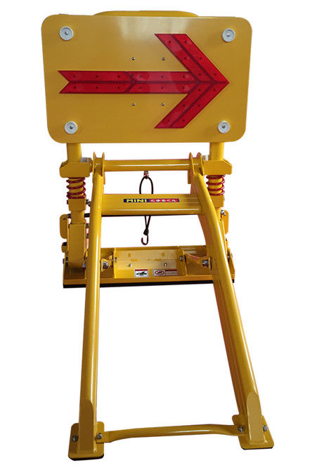 Barriera stradale pieghevole da 20 kg, altezza 1040 mm, design pieghevole, barriera anticrash portatile per la sicurezza in cantiere