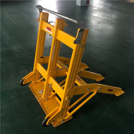 25KG Barricata Veicolare Pieghevole Portatile Leggera con Verniciatura Elettrostatica per la Sicurezza Stradale