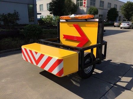 Barriere di alluminio del veicolo di colore giallo anti per il camion di immondizia