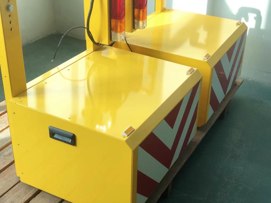 Tipo di alluminio della sospensione dell'attenuatore di traffico di camion dell'immondizia