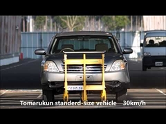 Design pieghevole per trasporto a bassa velocità Barriera mobile per veicoli